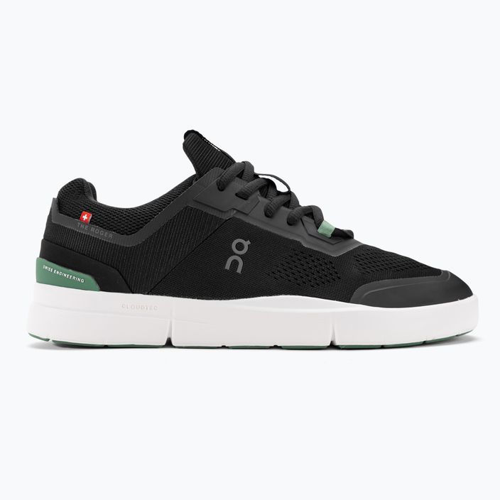 Men's On Running The Roger Spin black/green shoes 2