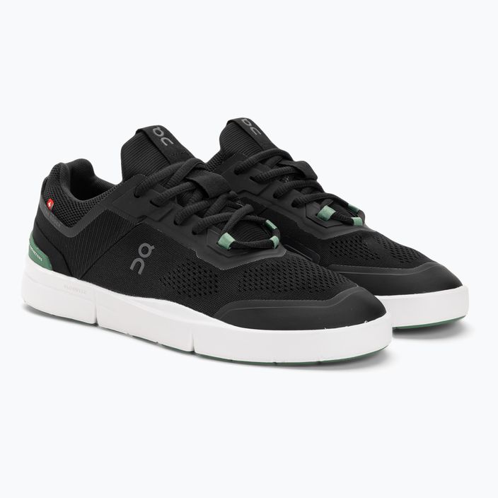 Men's On Running The Roger Spin black/green shoes 4