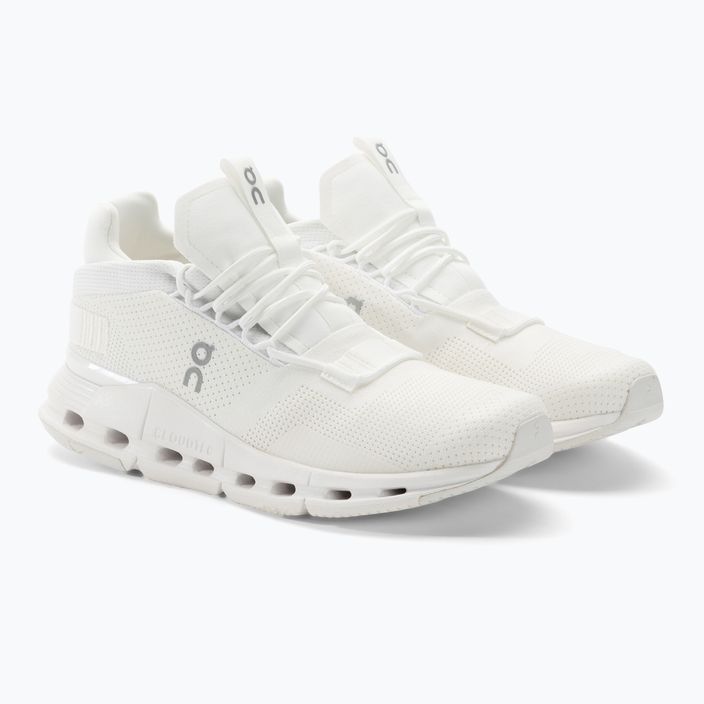 Women's running shoes On Cloudnova undyed white/white 4