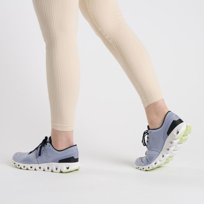 Women's running shoes On Cloud X 3 blue 6098253 3
