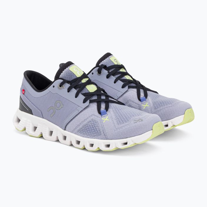 Women's running shoes On Cloud X 3 blue 6098253 6