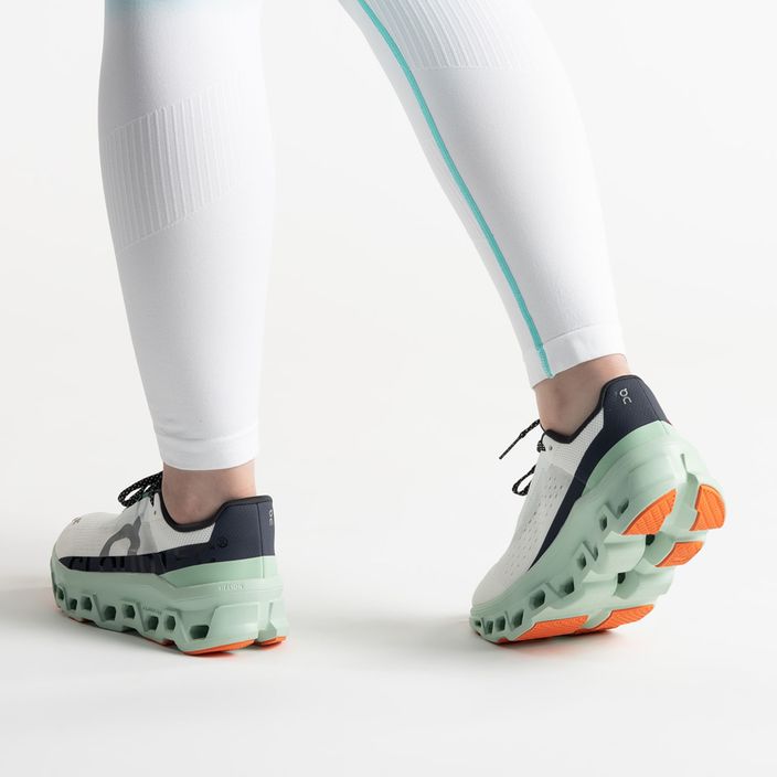 Women's running shoes On Cloudmonster white 6198241 3