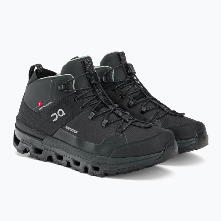 Women's trekking shoes On Cloudtrax Waterproof black 3WD10880553 4