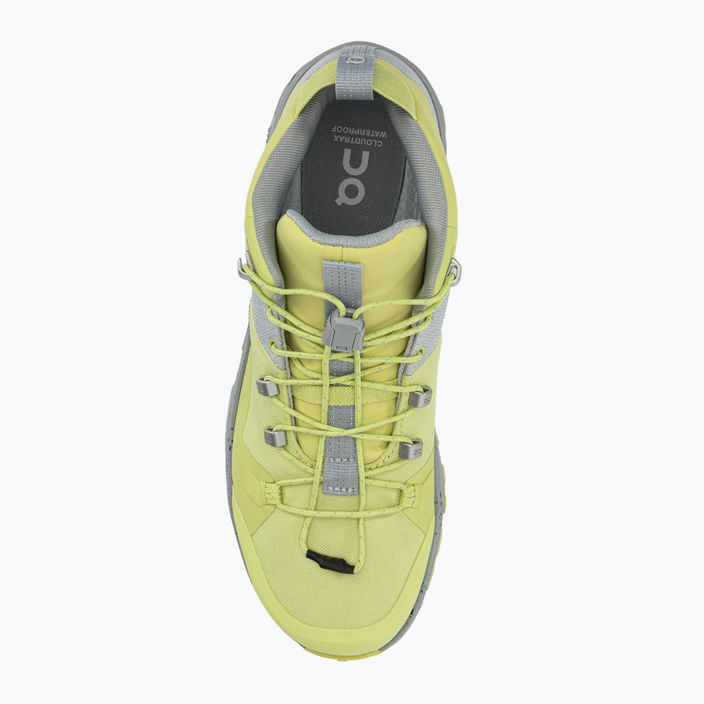 Women's trekking shoes On Cloudtrax Waterproof yellow 3WD10881099 6