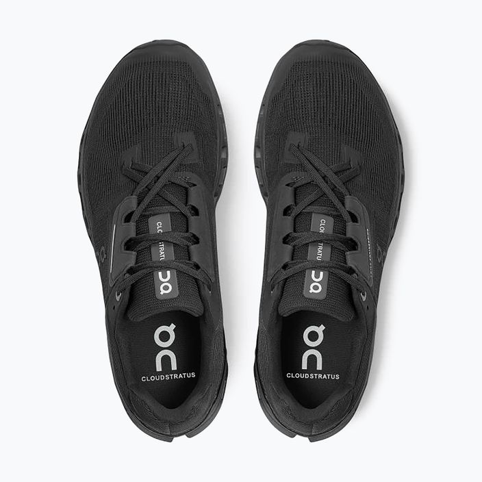 Men's On Cloudstratus running shoes black 3999214 15