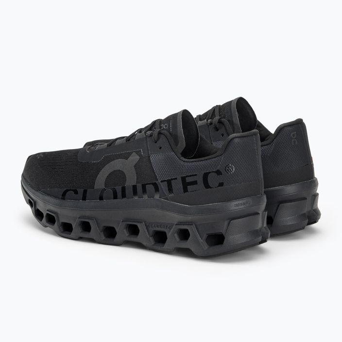 Men's On Cloudmonster running shoes black 6199025 3
