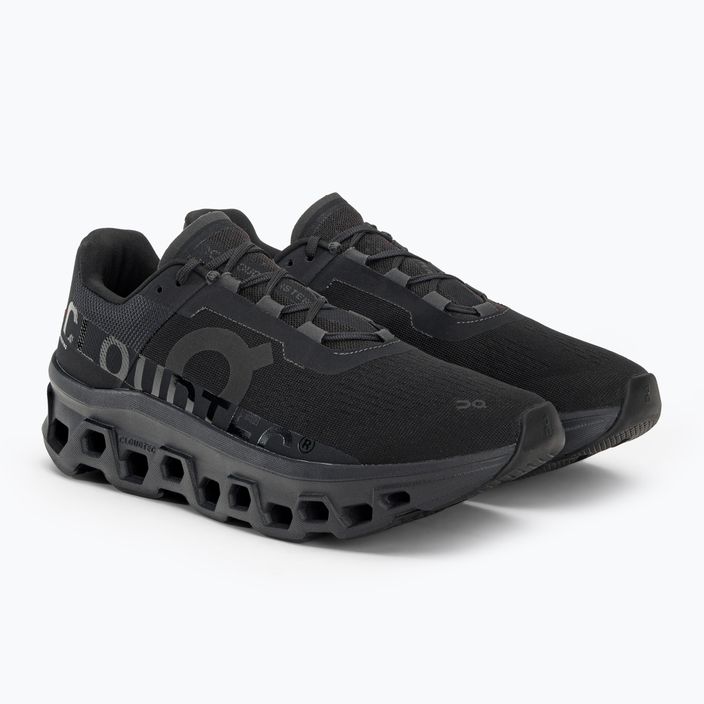 Men's On Cloudmonster running shoes black 6199025 4