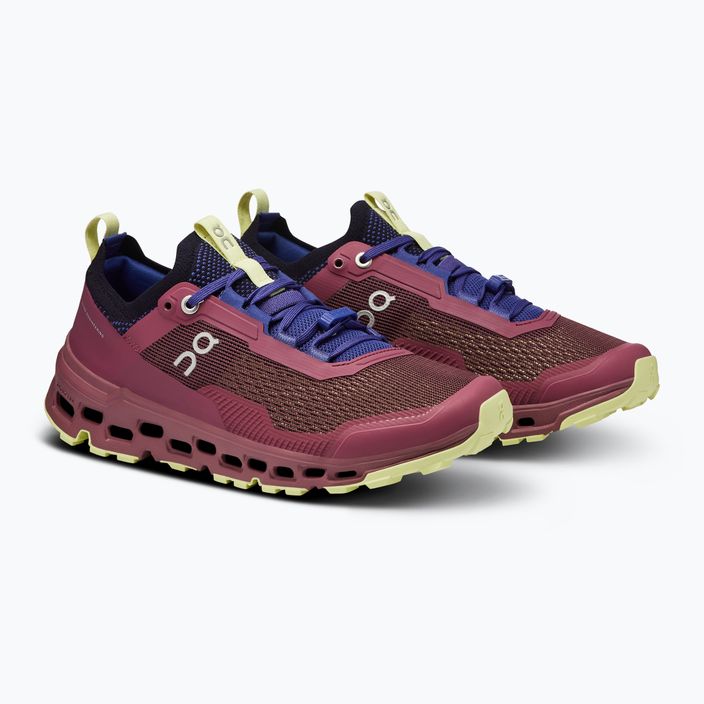 Women's On Running Cloudultra 2 cherry/hay running shoes 8