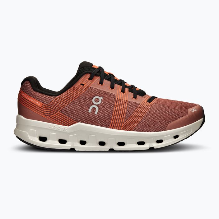 Men's On Running Cloudgo mahogany/ivoryv running shoes 2