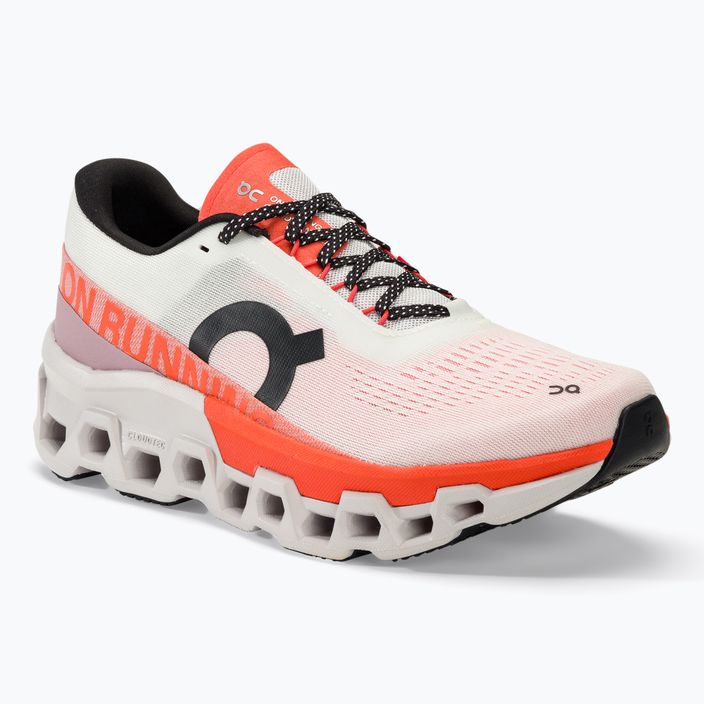 Men's On Running Cloudmonster 2 undyed/flame running shoes