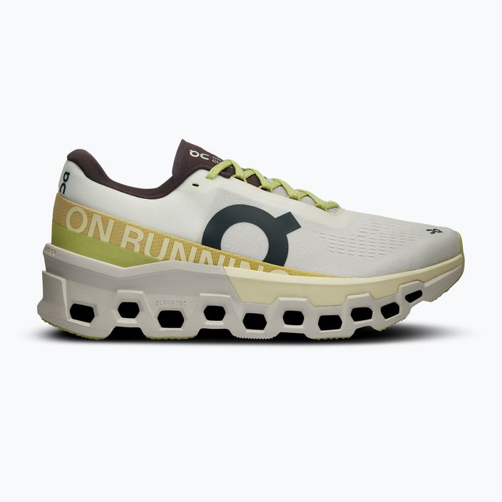Men's On Running Cloudmonster 2 undyed/zest running shoes 2