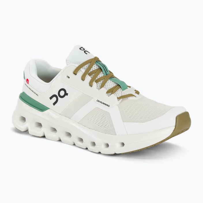 Men's On Running Cloudrunner 2 undyed/green running shoes