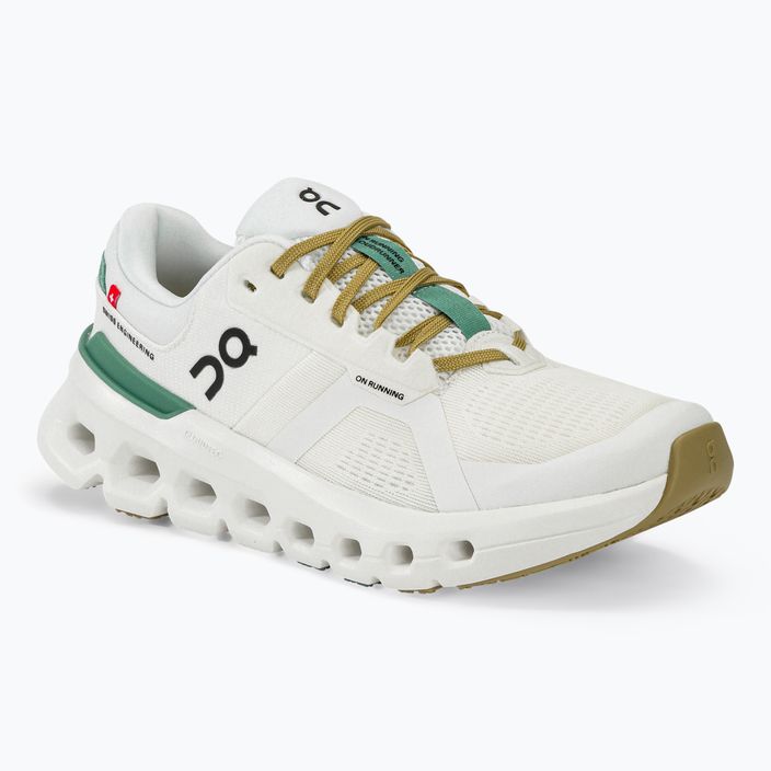 Women's On Running Cloudrunner 2 undyed/green running shoes