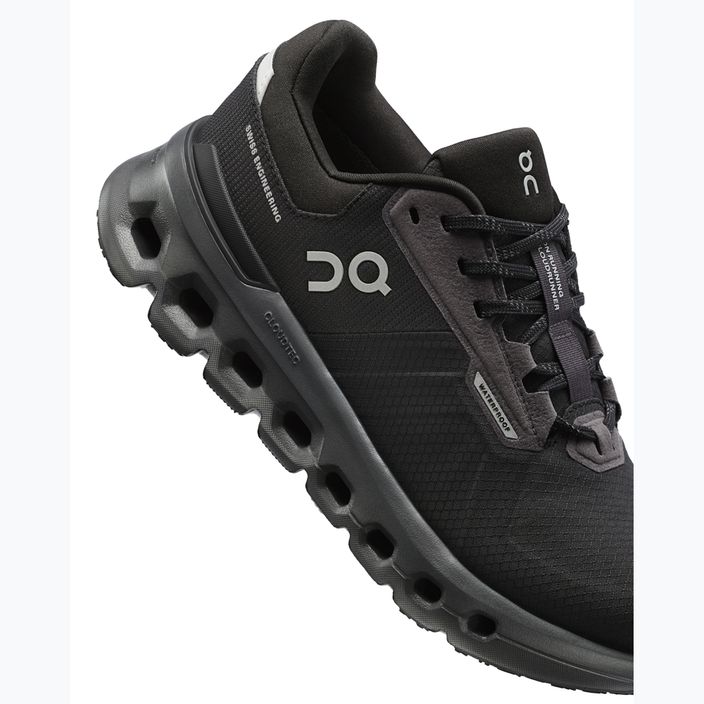 Men's On Running Cloudrunner 2 Waterproof magnet/black running shoes 15