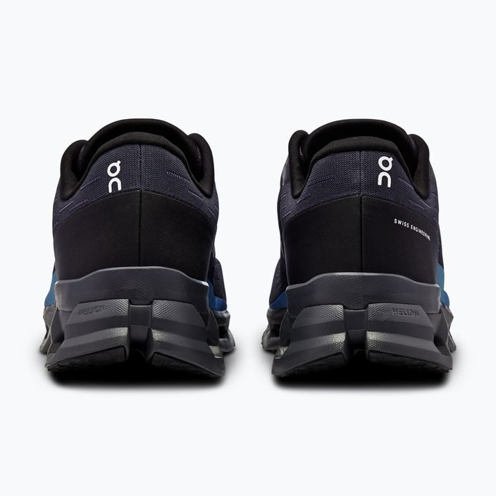 Men's On Running Cloudspark black/blueberry running shoes 11