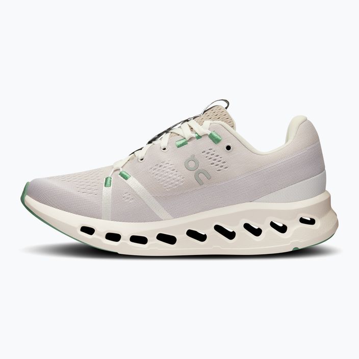 Women's On Running Cloudsurfer pearl/ivory running shoes 3