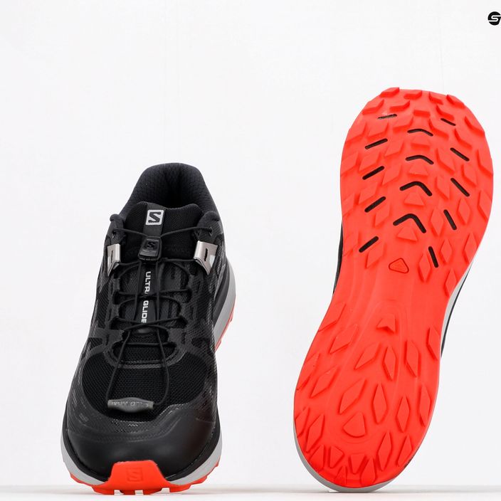 Salomon Ultra Glide men's running shoes black L41430500 14