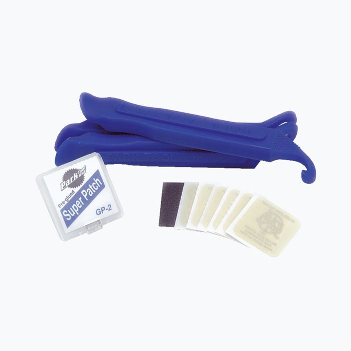 Park Tool TR-1 inner tube patching set 3 spoons + 6 adhesive patches GP-2 blue