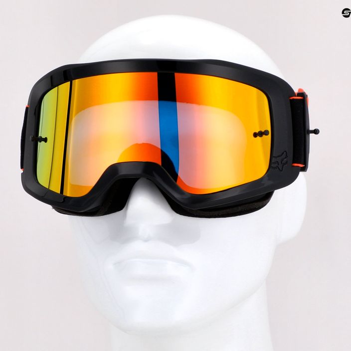 Fox Racing Main Stray Spark orange/white cycling goggles 26536_105 7