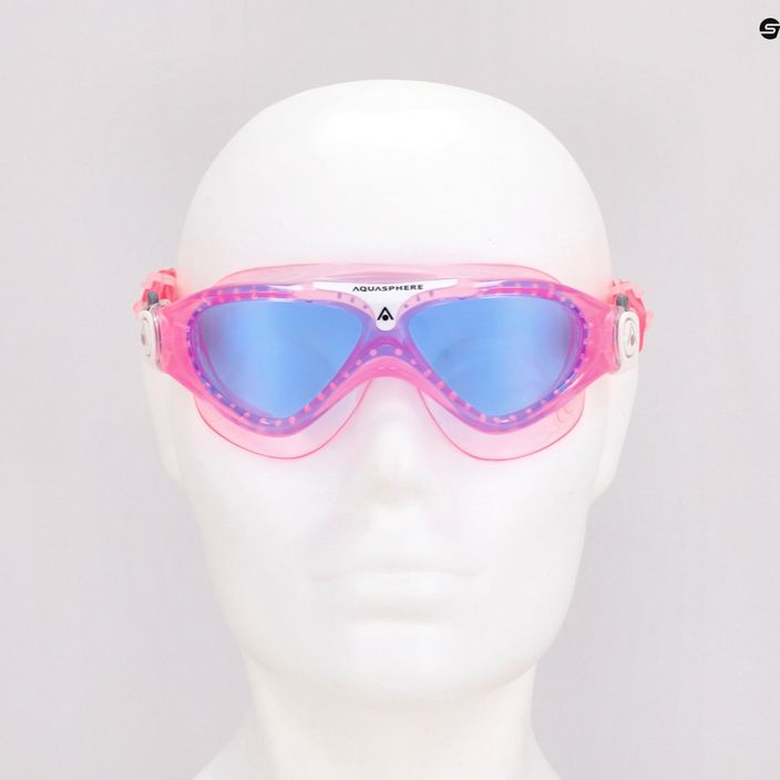 Aquasphere Vista children's swim mask pink/white/blue MS5080209LB 7