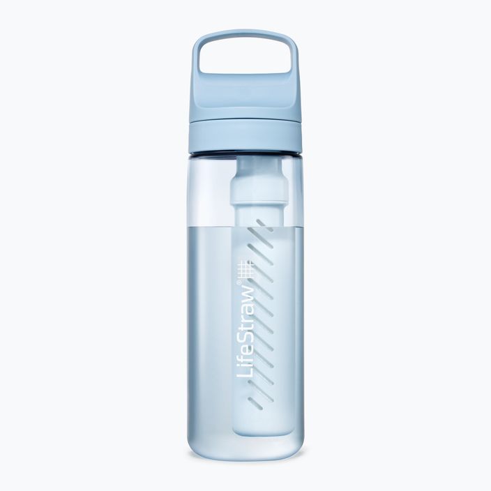 Lifestraw Go 2.0 travel bottle with filter 650 ml icelandic blue