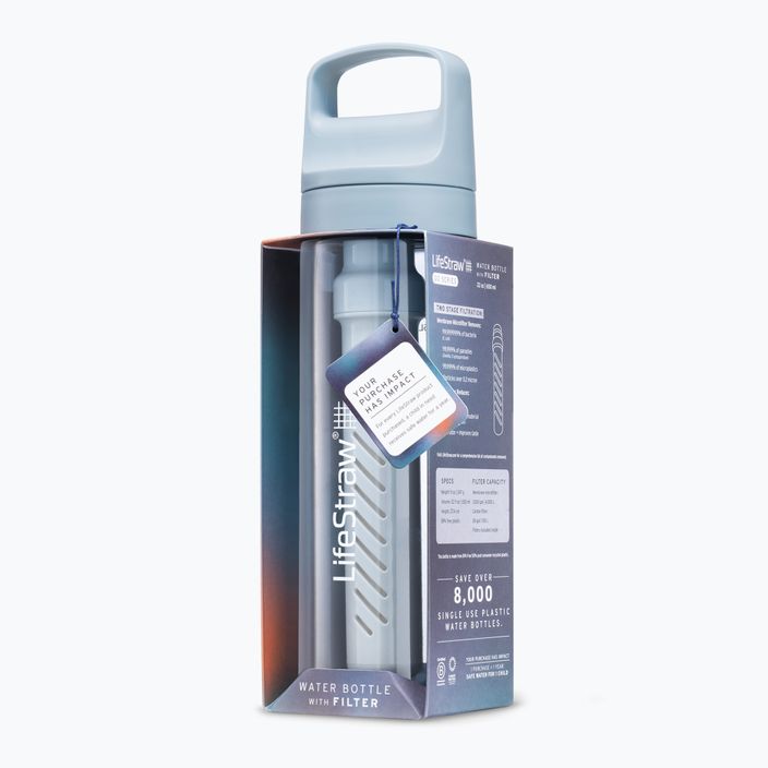 Lifestraw Go 2.0 travel bottle with filter 650 ml icelandic blue 4