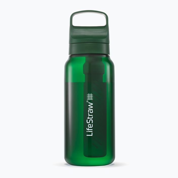 Lifestraw Go 2.0 travel bottle with filter 1 l terrace green