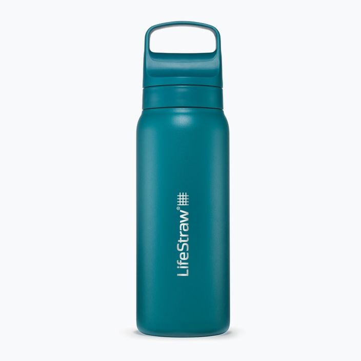 Lifestraw Go 2.0 Steel travel bottle with filter 700 ml lagoon teal