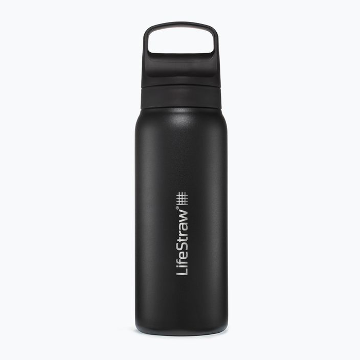 Lifestraw Go 2.0 Steel travel bottle with filter 1 l black