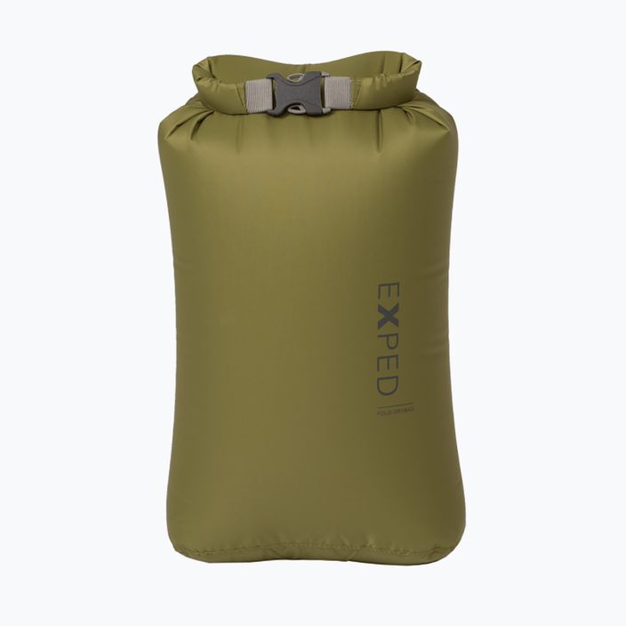 Exped Fold Drybag 3L green EXP-DRYBAG waterproof bag 4