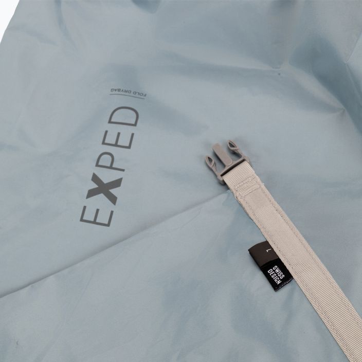 Exped Fold Drybag 13L waterproof bag blue EXP-DRYBAG 3