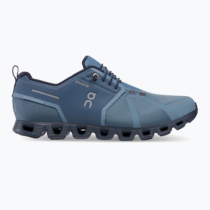 Men's running shoes On Cloud 5 Waterproof blue 5998531 12