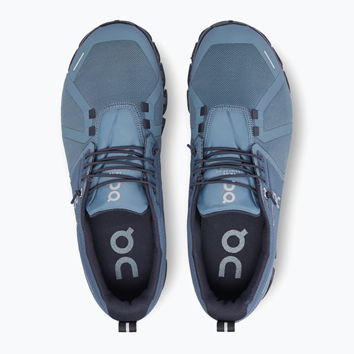 Men's running shoes On Cloud 5 Waterproof blue 5998531 14