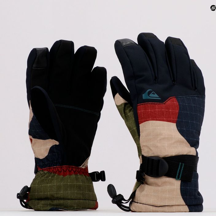 Quiksilver men's snowboard gloves black EQYHN03141 5