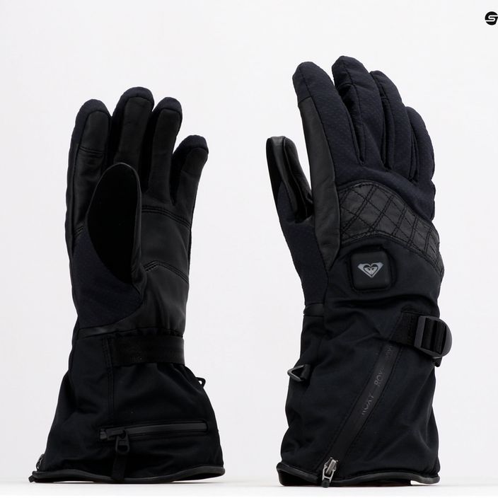 Women's snowboard gloves ROXY Sierra Warmlink 2021 true black 9