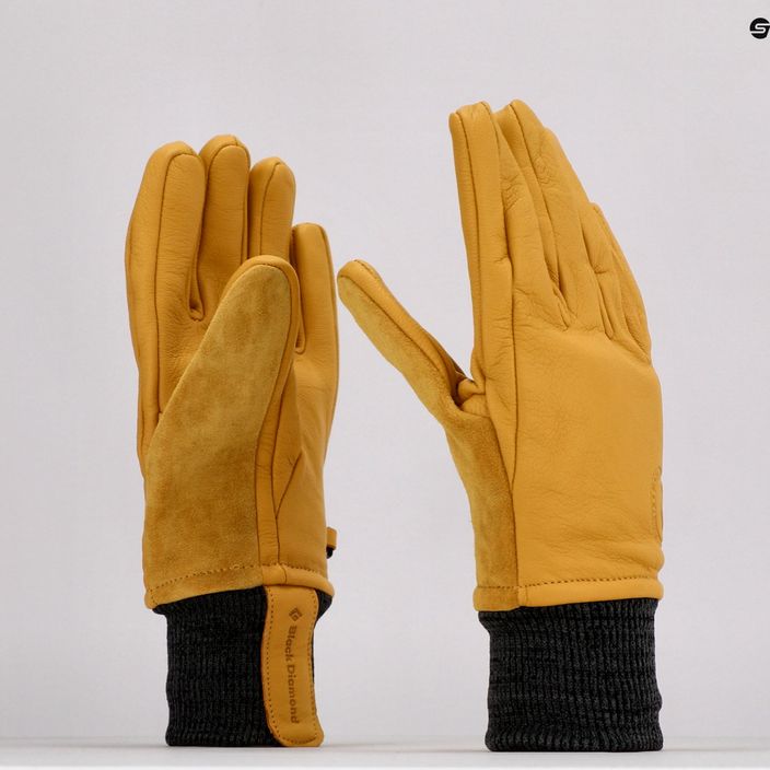 Black Diamond Dirt Bag yellow skit gloves BD801861 8