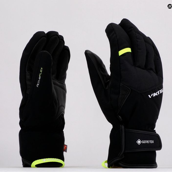 Men's Viking Branson GTX Ski Gloves Black 160/22/3054/64 9