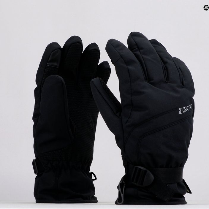 Women's snowboard gloves ROXY Gore Tex Fizz 2021 true black 10