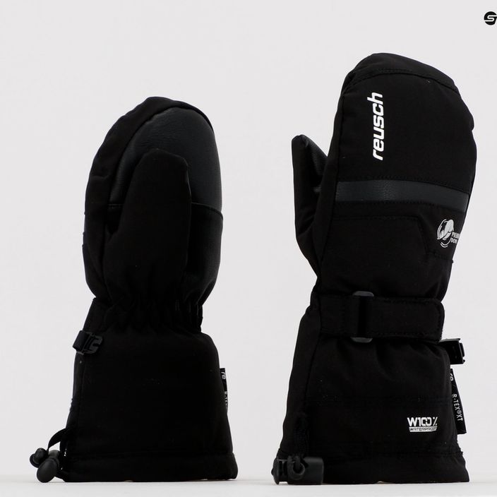 Children's snowboard gloves Reusch Kadir Down R-TEX XT Mitten black 47/85/562/700 8