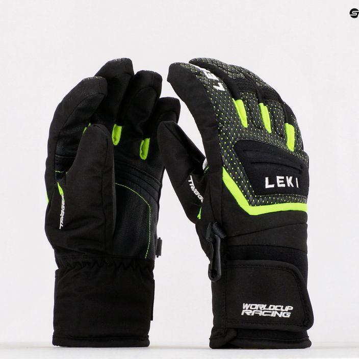 LEKI Children's Ski Gloves Worldcup S black 649804701 7