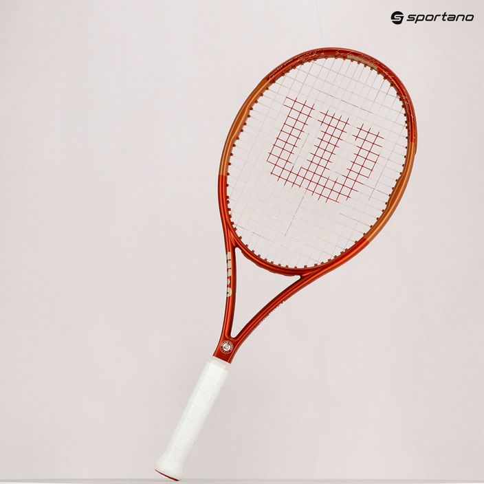 Wilson Roland Garros Team 102 tennis racket red and white WR085810U 9