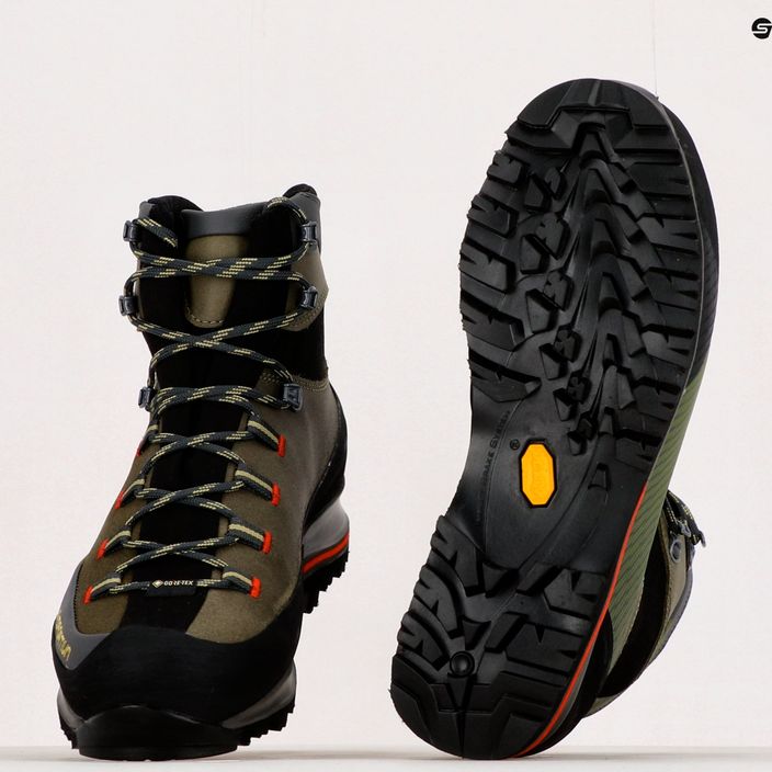 Men's trekking boots La Sportiva Trango TRK Leather GTX green 11Y810317 10