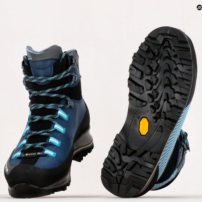 Women's trekking boots La Sportiva Trango TRK Leather GTX blue 11Z618621 11