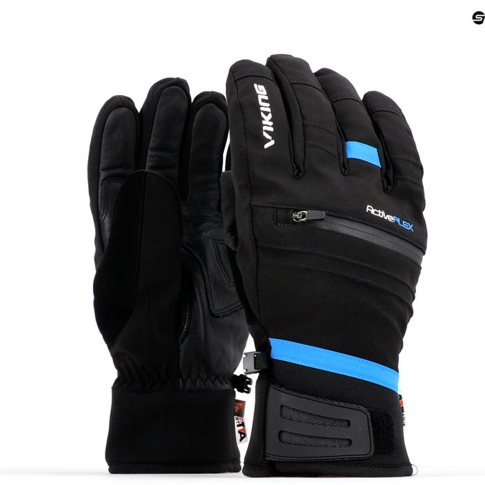 Men's ski gloves Viking Kuruk Ski blue 112161285 15 8