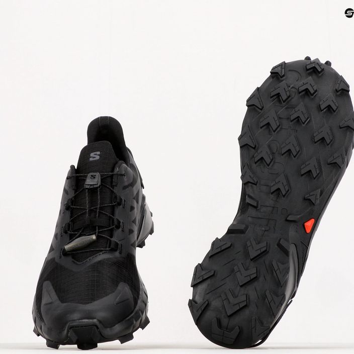 Salomon Supercross 4 GTX men's running shoes black L41731600 13