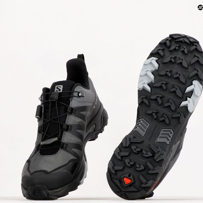 Men's trekking boots Salomon X Ultra 4 GTX black/grey L41385100 10