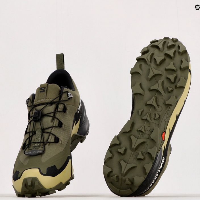 Men's trekking shoes Salomon Cross Hike GTX 2 green L41730800 13