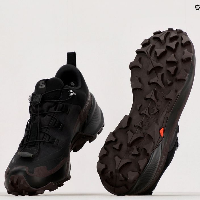 Women's trekking shoes Salomon Cross Hike GTX 2 black L41730500 12