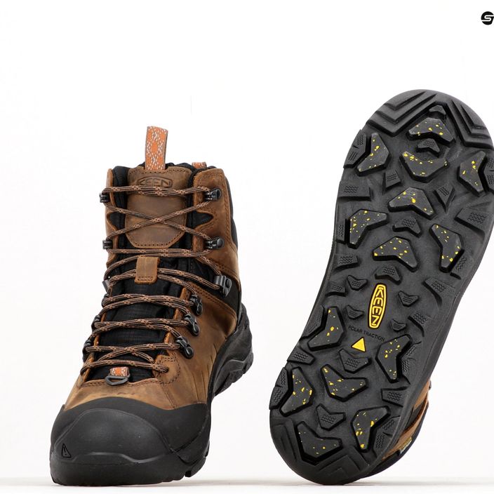 KEEN Revel IV Mid Polar brown men's trekking boots 1024136 11