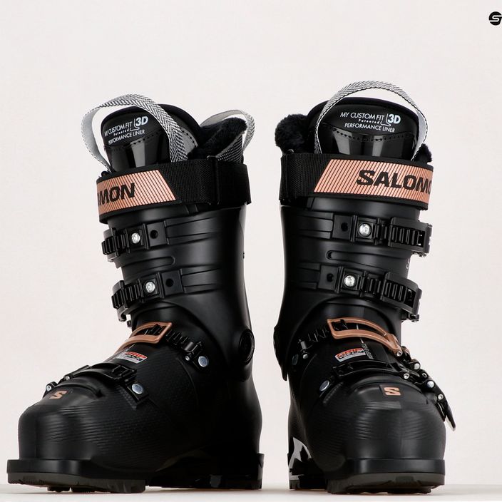 Women's ski boots Salomon S Pro Alpha 90W GW black L47045900 10